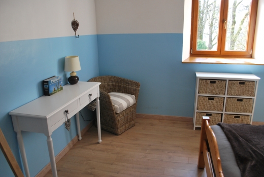 Chambre bleue